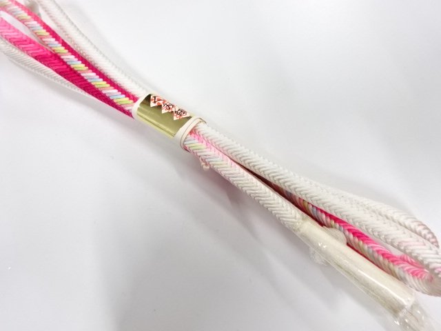 JAPANESE HAND-TIED OBIJIME CORD / UNUSED